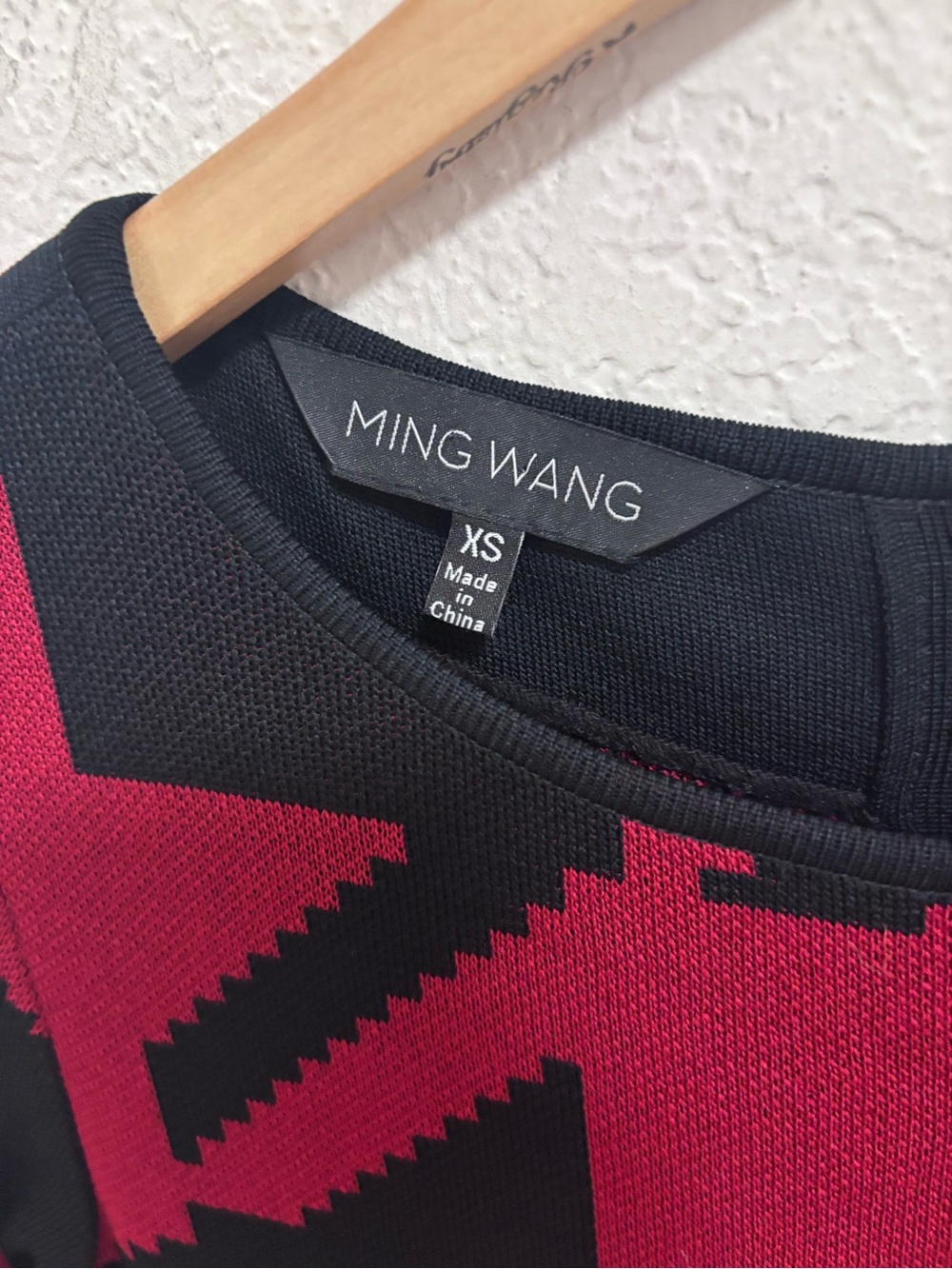 Mìng wang acrylic houndstooth dress - Picture 2 of 6